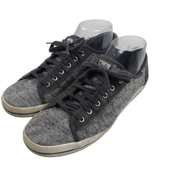 Keds gray lace up sneakers 8.5 - Picture 1 of 7